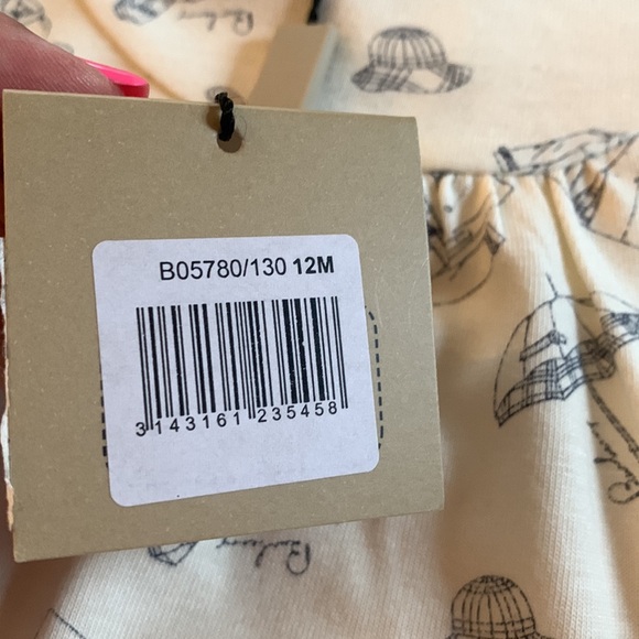 NWT Burberry Rainy Day Top 12M Baby Girl Raincoats & Umbrellas - Picture 6 of 14